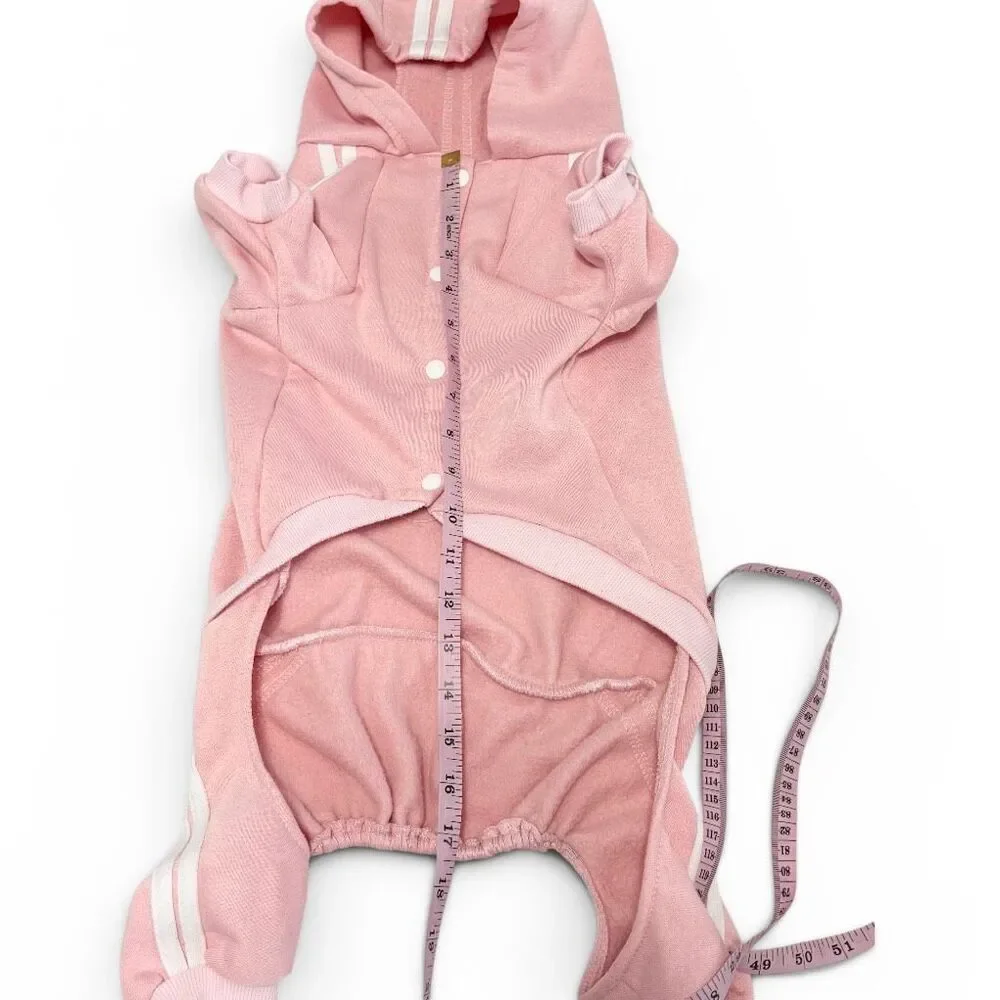 Adidog Pink Dog Jumpsuit Sz 3XL